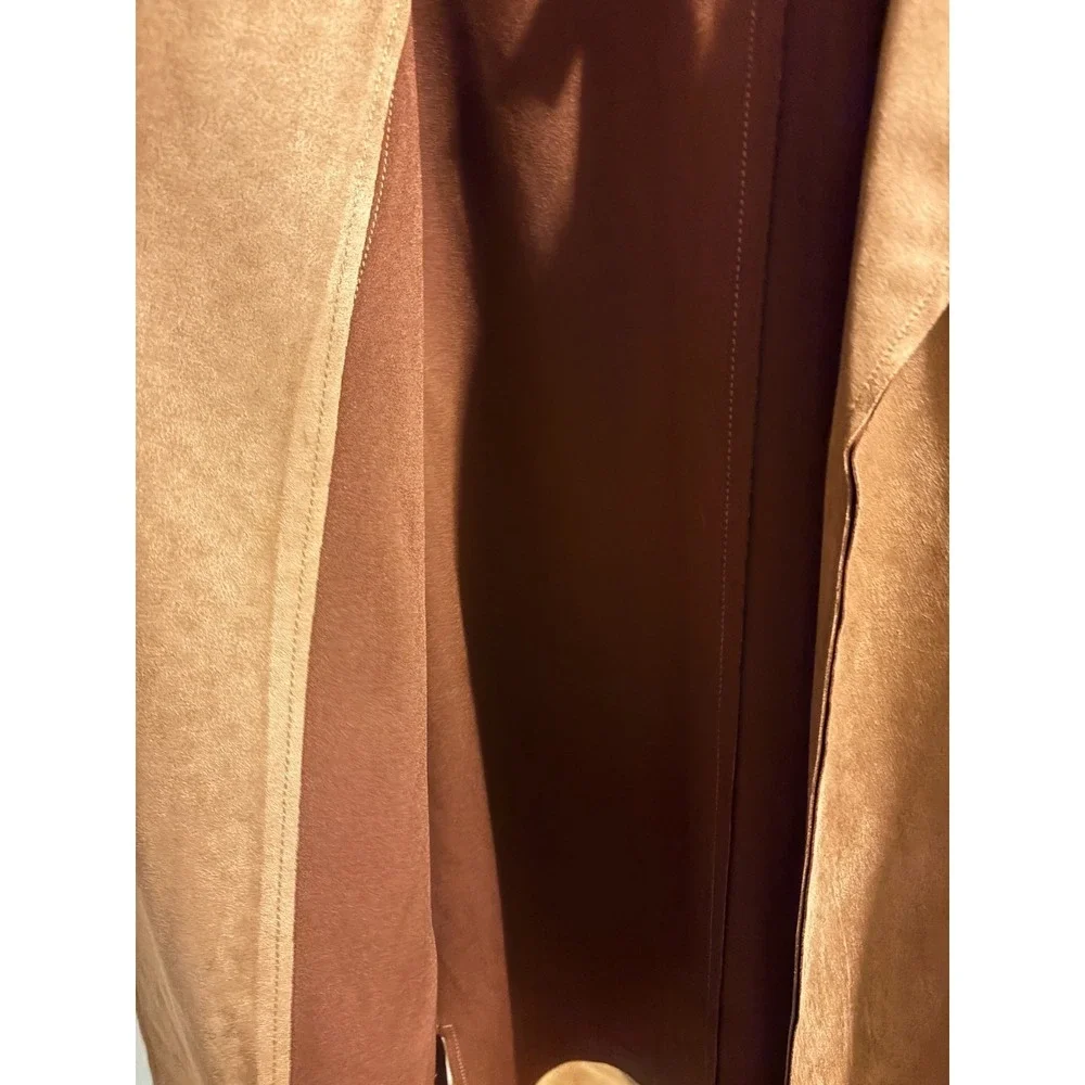 Premise Brown Faux Suede Womenn's Jacket L - NWT - Picture 5 of 5